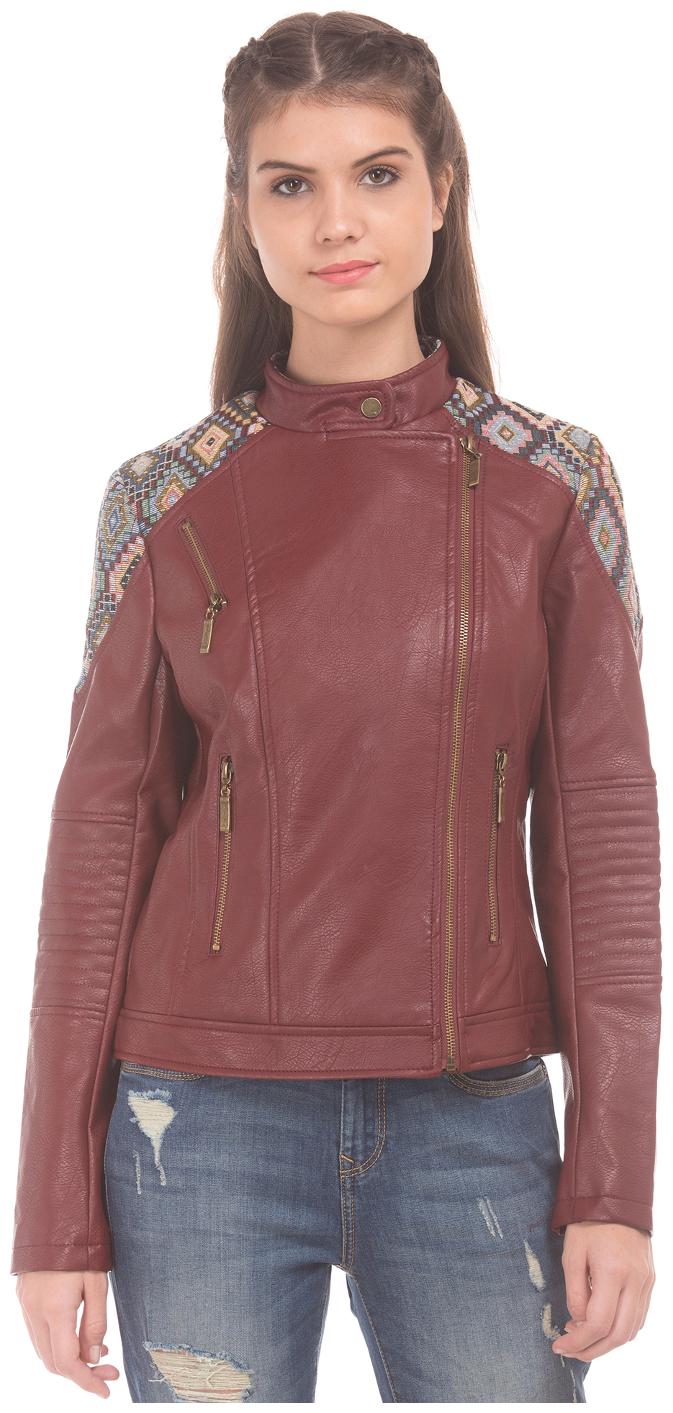 

ED Hardy Women Printed Bolero Jacket - Red