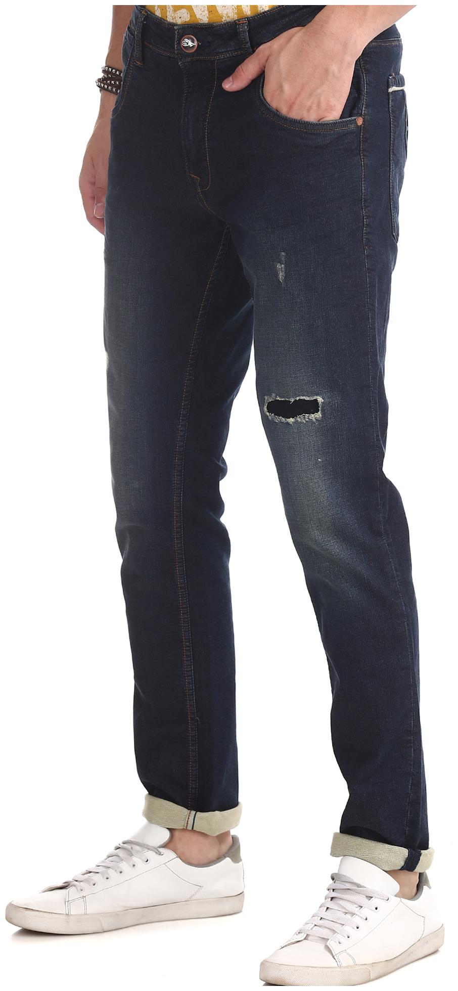 

ED Hardy Men Blue Slim Fit Jeans