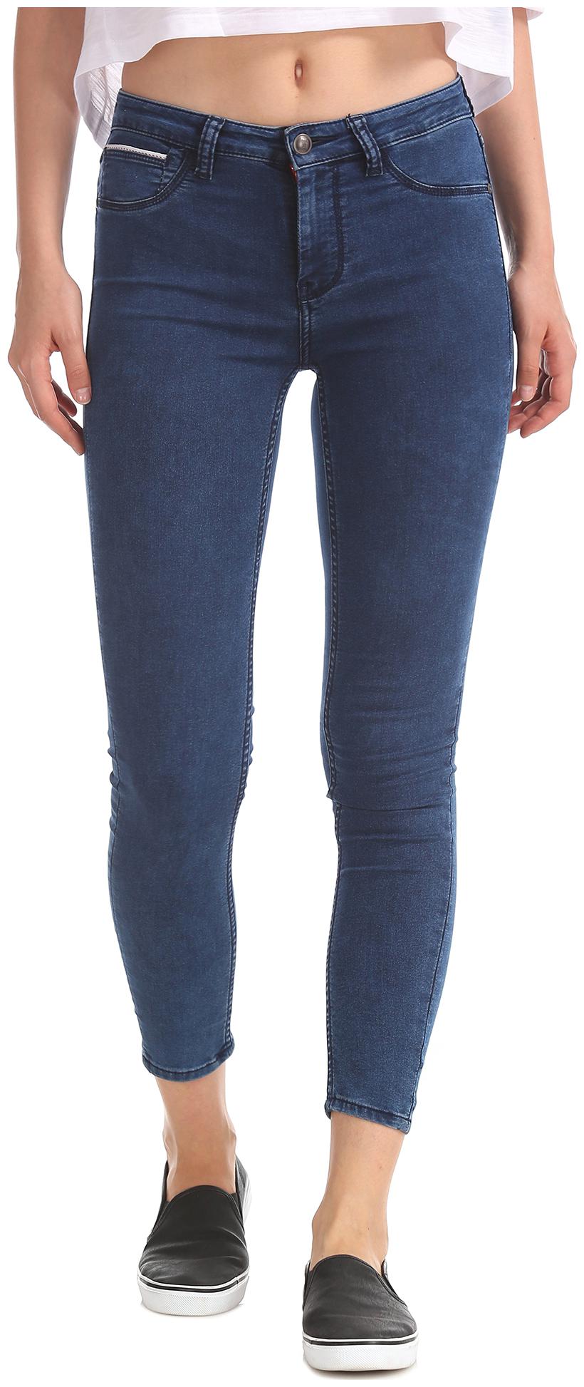 

ED Hardy Women Blue Relaxed fit Jeans