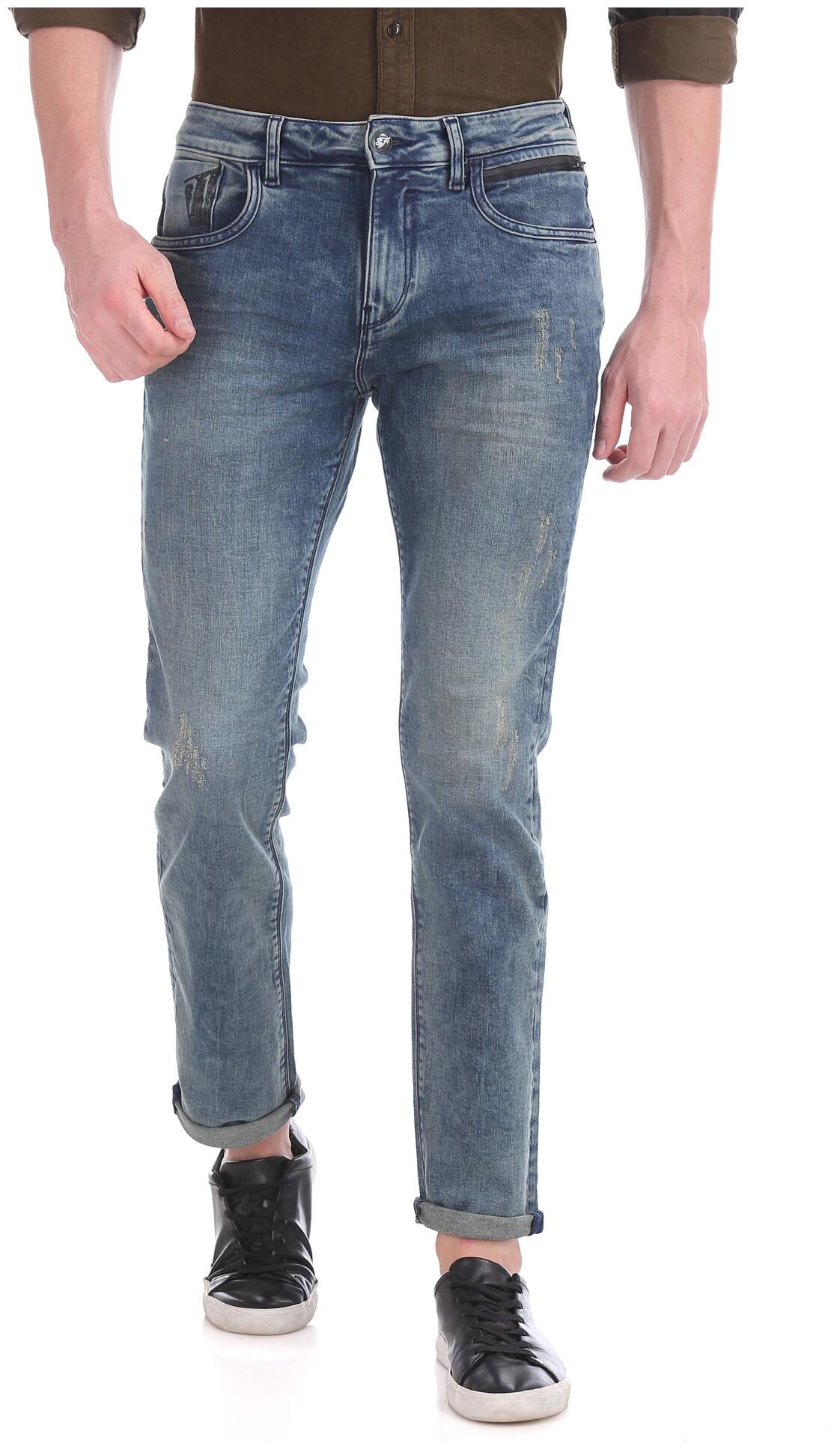 

ED Hardy Men Blue Skinny Fit Jeans