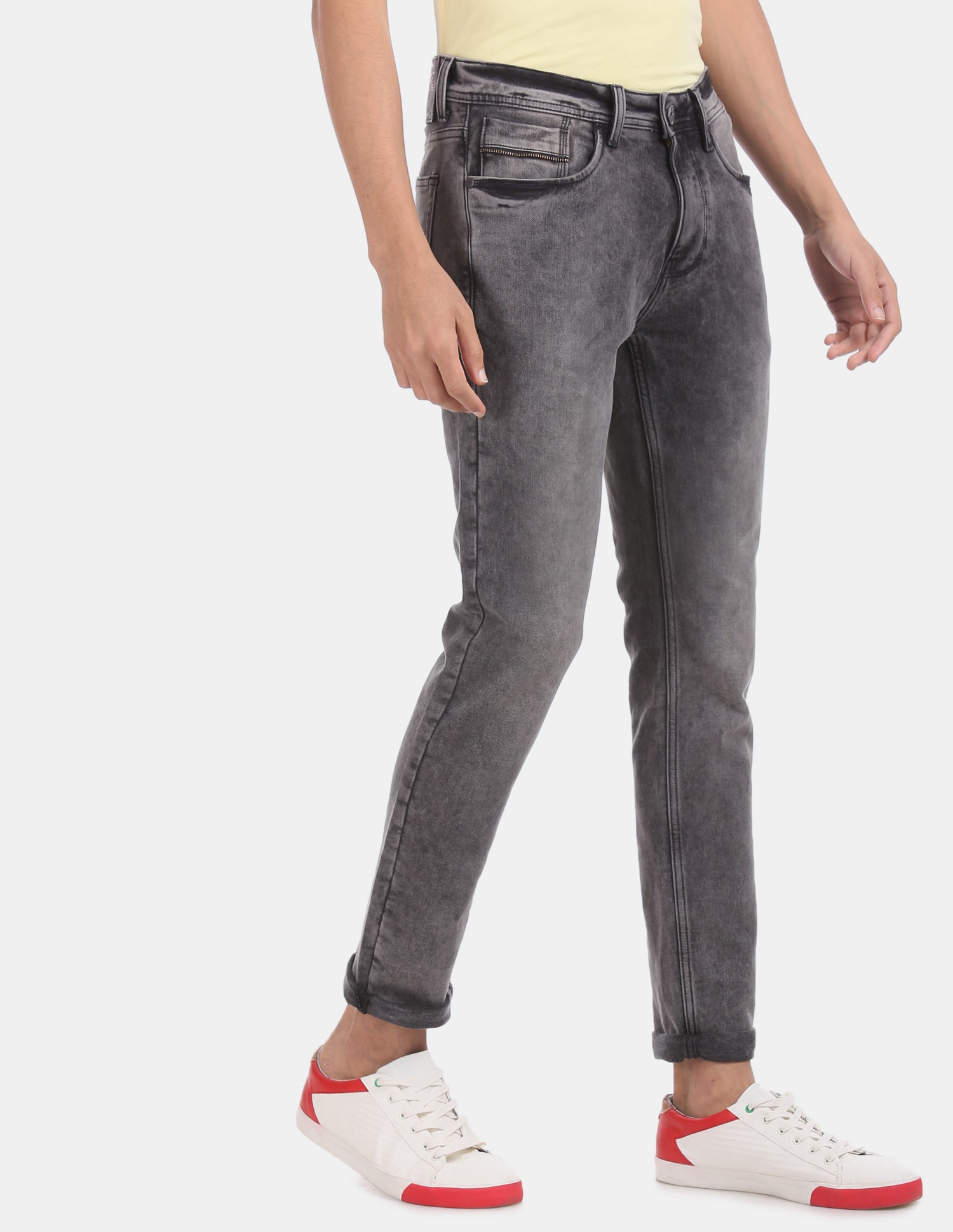 

ED Hardy Men Grey Skinny Fit Jeans