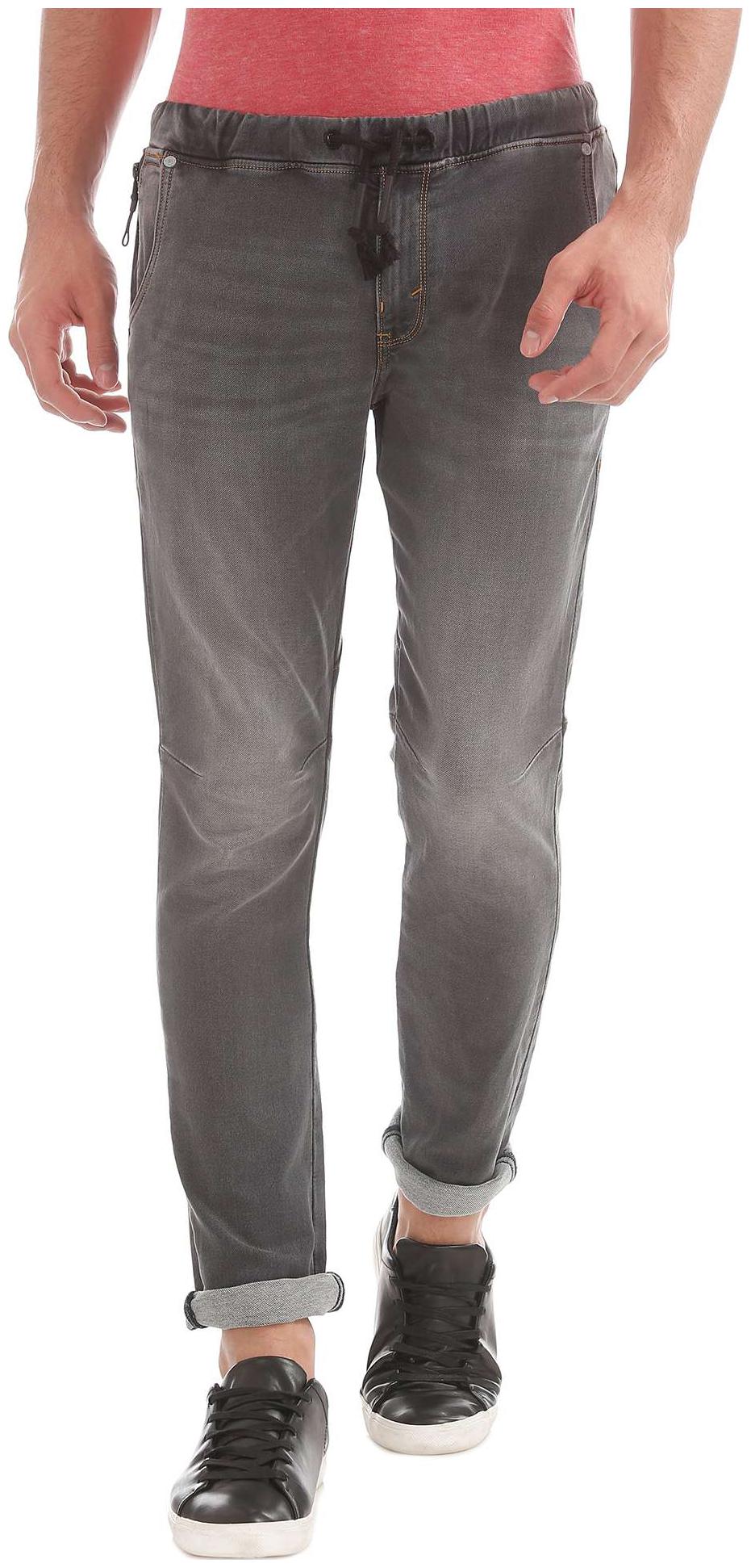

ED Hardy Men Grey Jogger Jeans