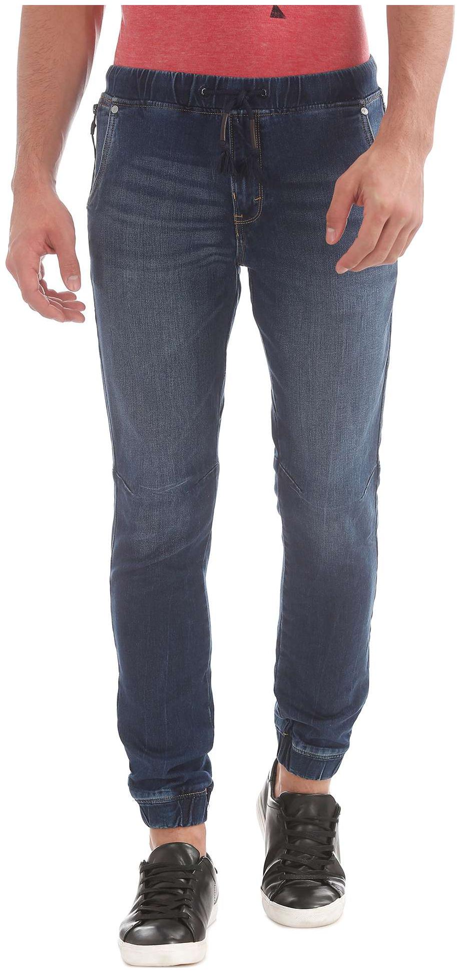 

ED Hardy Men Blue Jogger Jeans