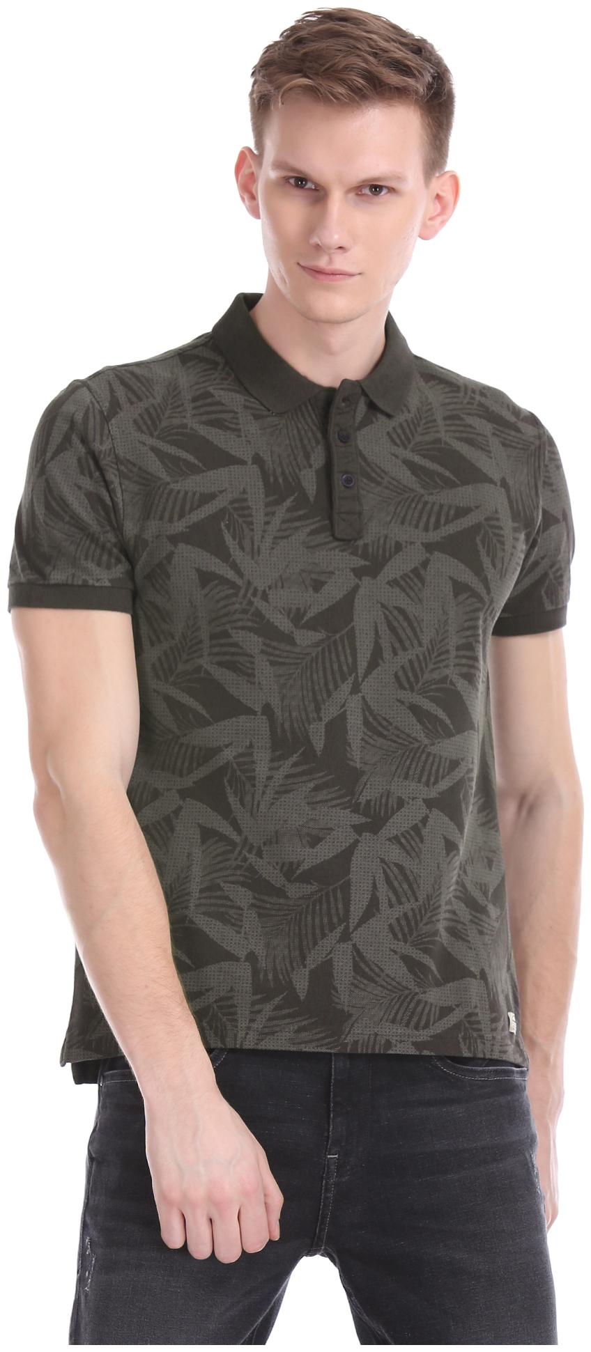 

ED Hardy Men Grey Slim fit Cotton Polo collar T-Shirt - Pack Of 1