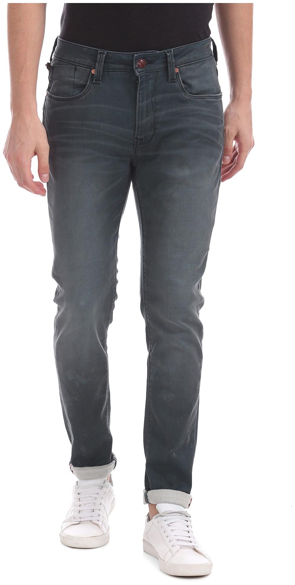 

ED Hardy Men Grey Skinny Fit Jeans