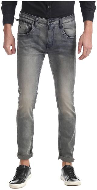 ED Hardy Men Blue Skinny Fit Jeans