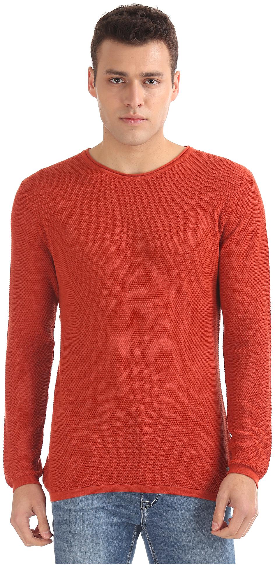 

ED Hardy Men Cotton Pullover Orange