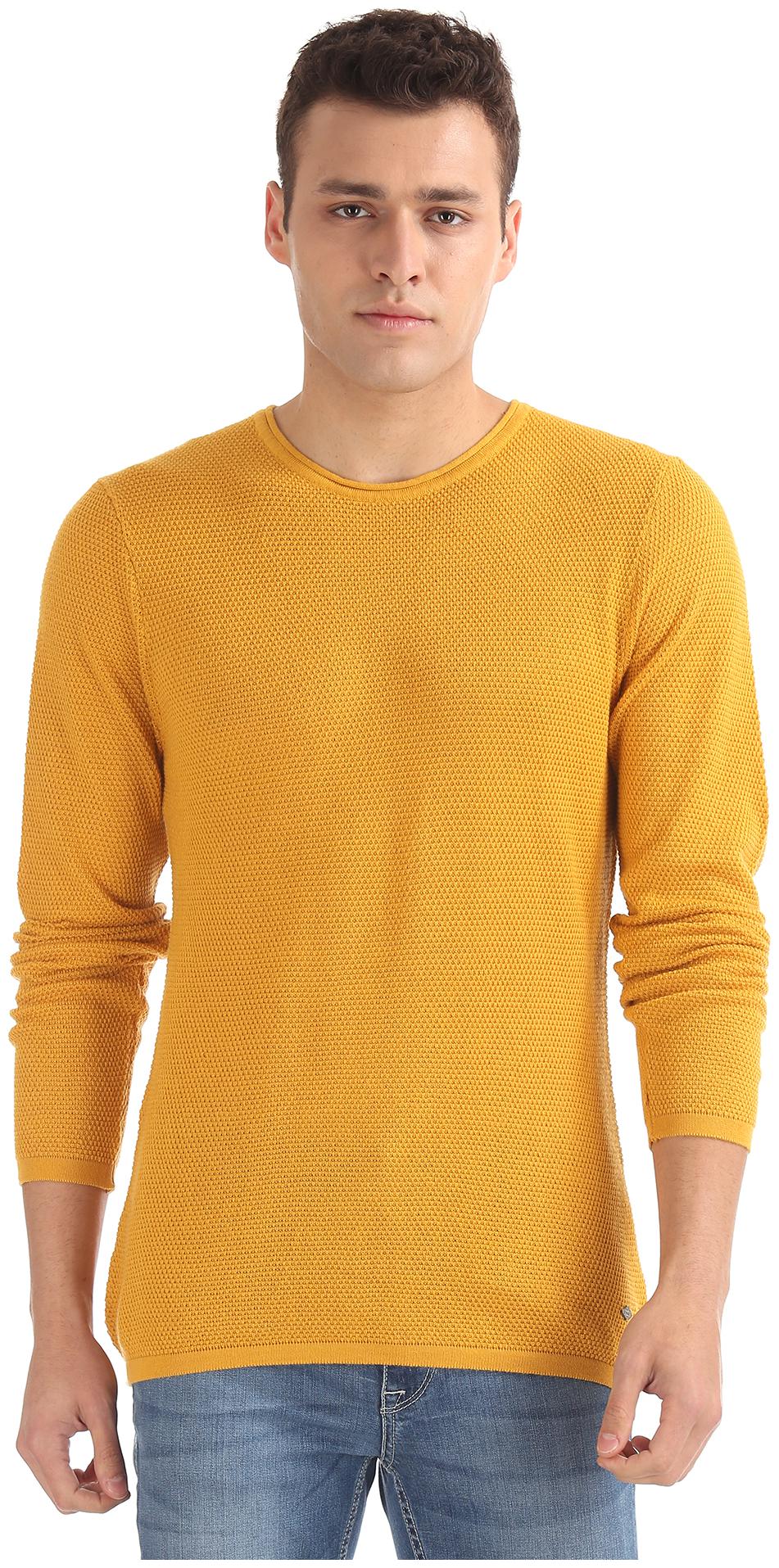 

ED Hardy Men Cotton Pullover Yellow