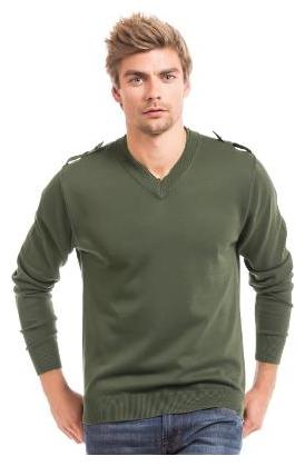 

ED Hardy Men Green V neck Pullover