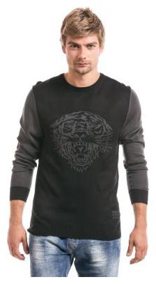 

ED Hardy Men Cotton Sweater - Black