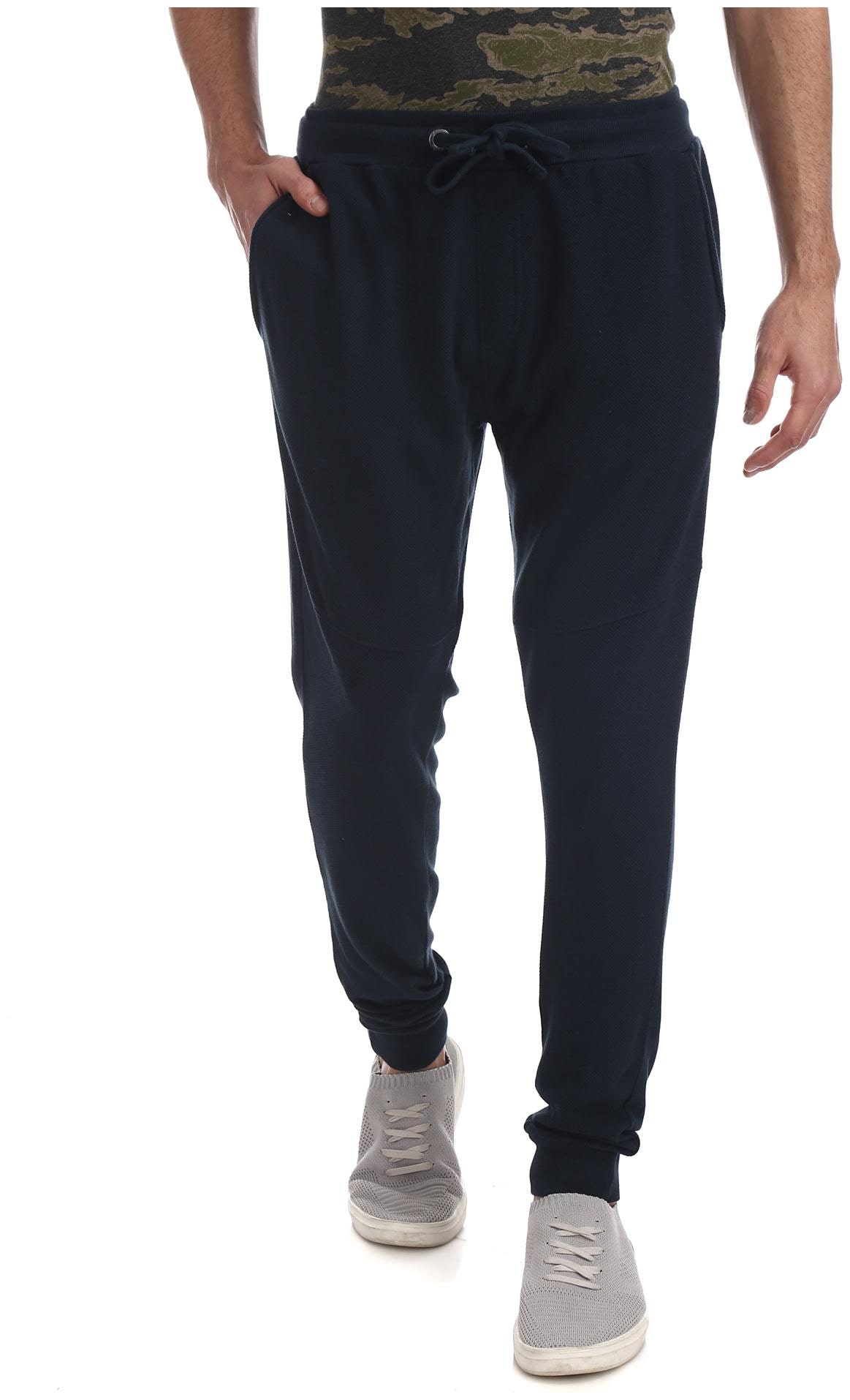 

ED Hardy Men Cotton Slim Fit Blue Joggers
