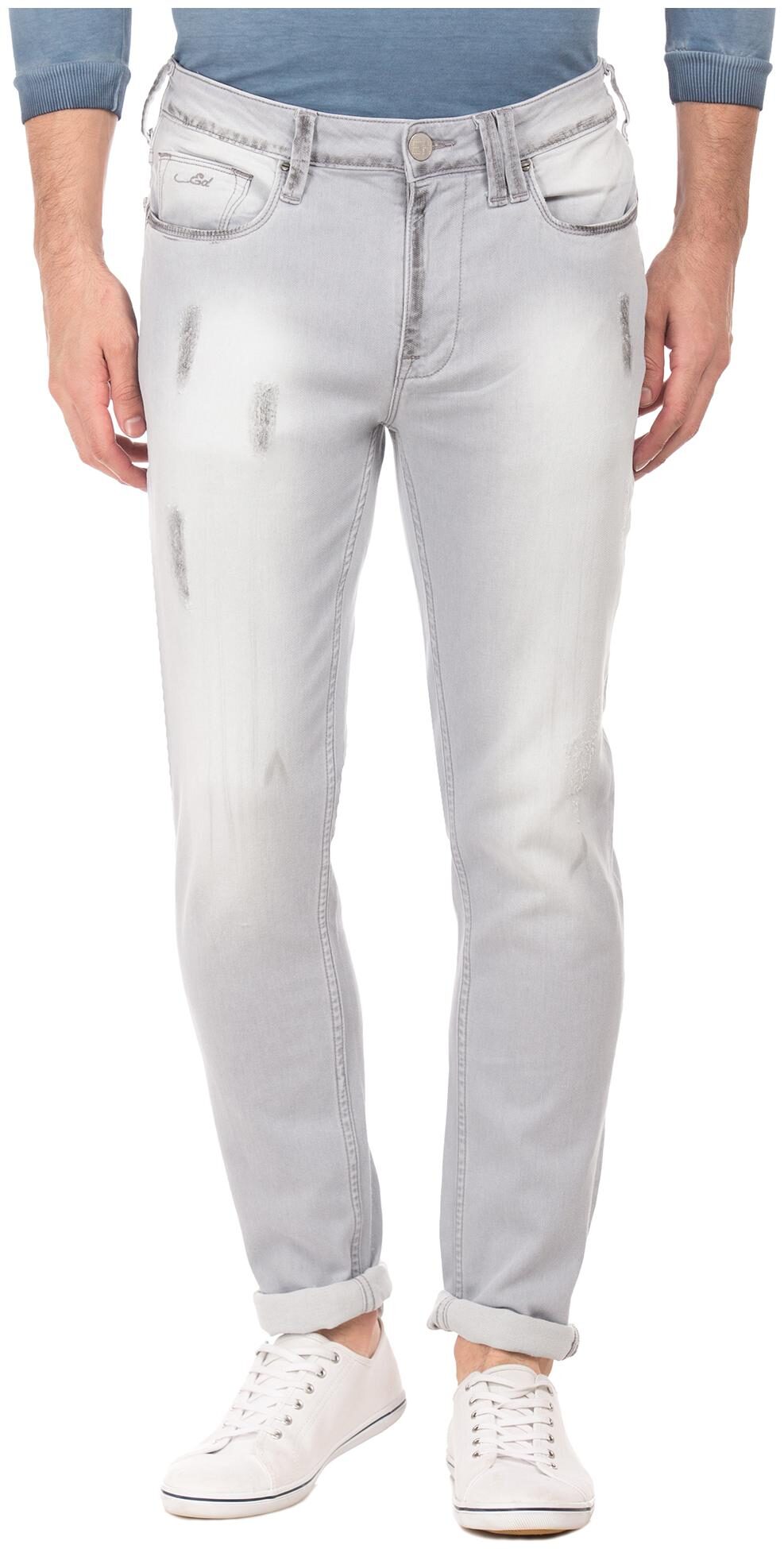 

ED Hardy Men Grey Super Skinny Fit Jeans