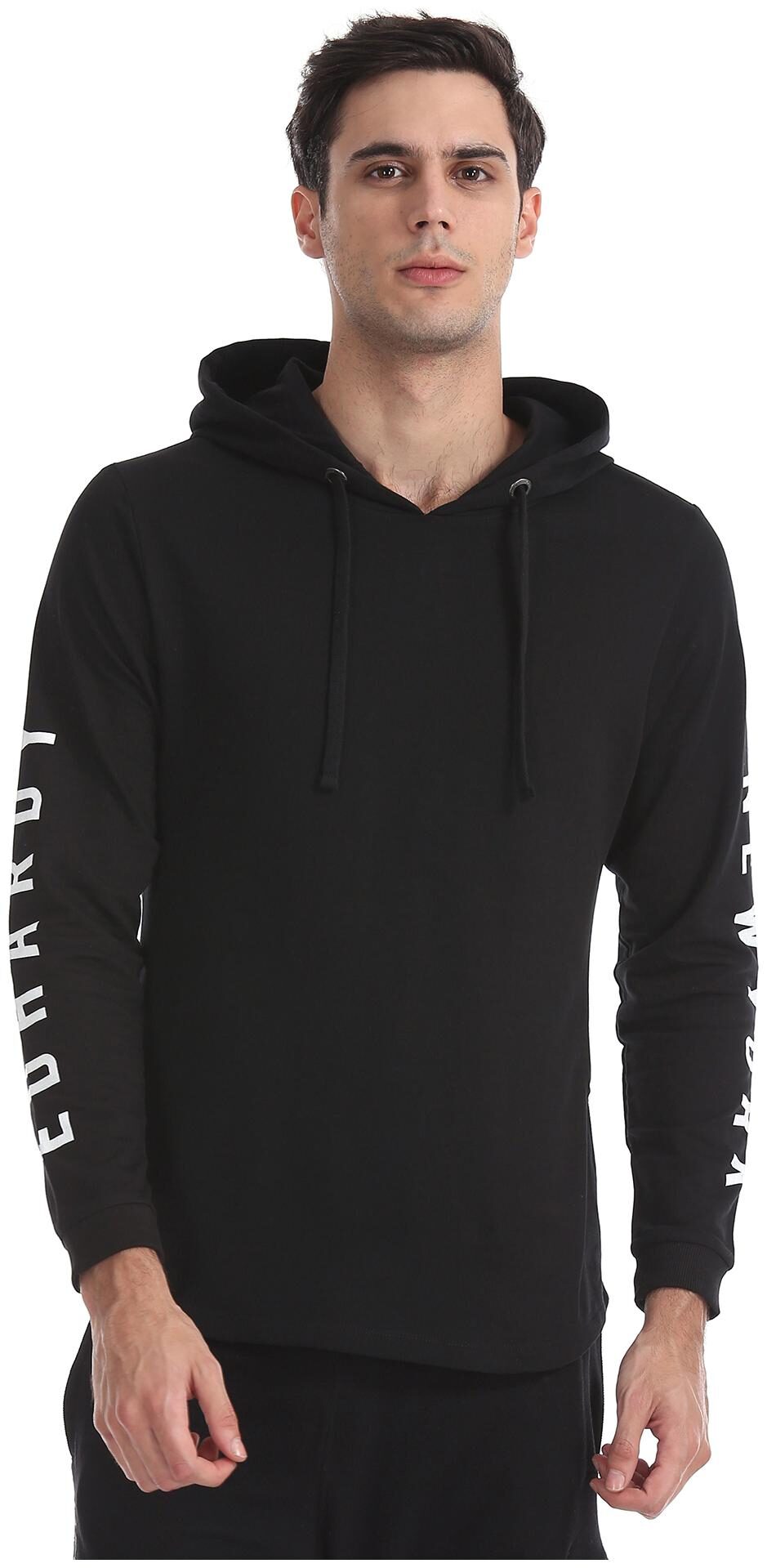 

ED Hardy Men Black Hooded Hoodie