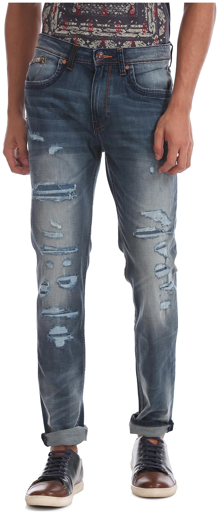 

ED Hardy Men Blue Skinny Fit Jeans