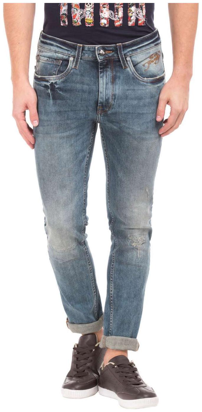 

ED Hardy Men Blue Slim Fit Jeans