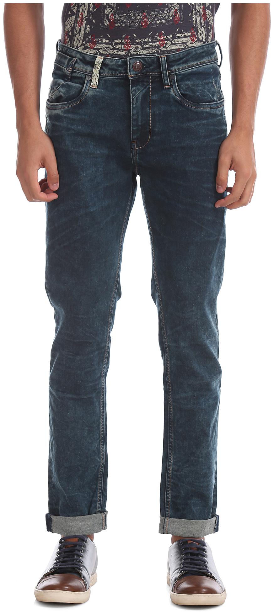 

ED Hardy Men Blue Skinny Fit Jeans