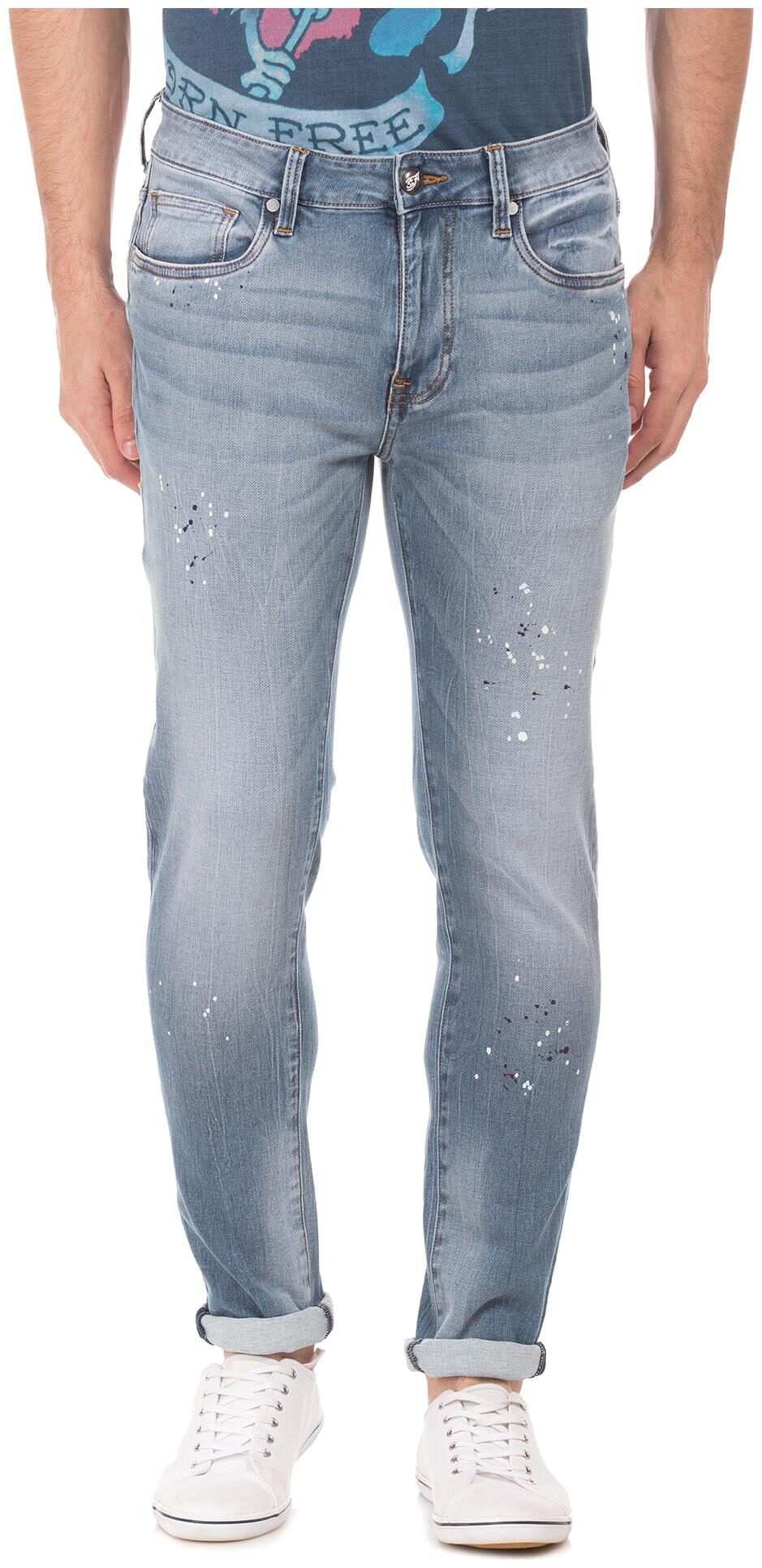 

ED Hardy Men Blue Skinny Fit Jeans