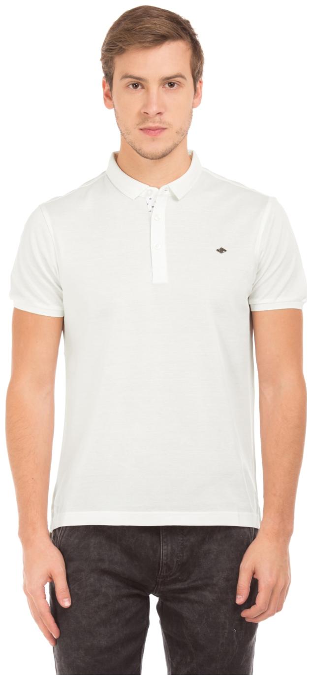 

ED Hardy Men White Regular fit Cotton Polo collar T-Shirt - Pack Of 1