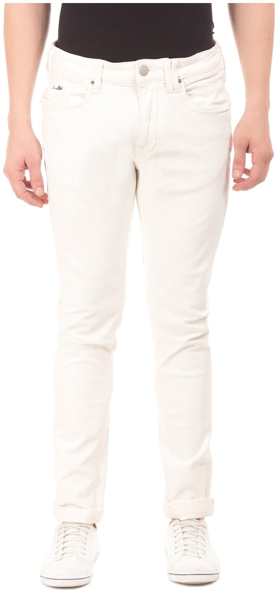 

ED Hardy Men White Slim Fit Jeans