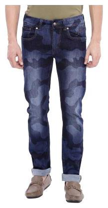 

ED Hardy Men Blue Regular Fit Jeans