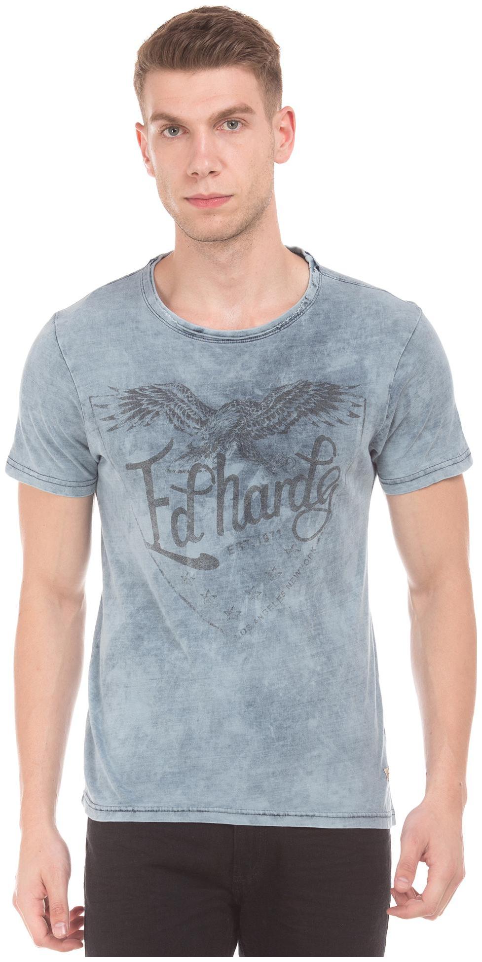 

ED Hardy Men Blue Slim fit Cotton Round neck T-Shirt - Pack Of 1