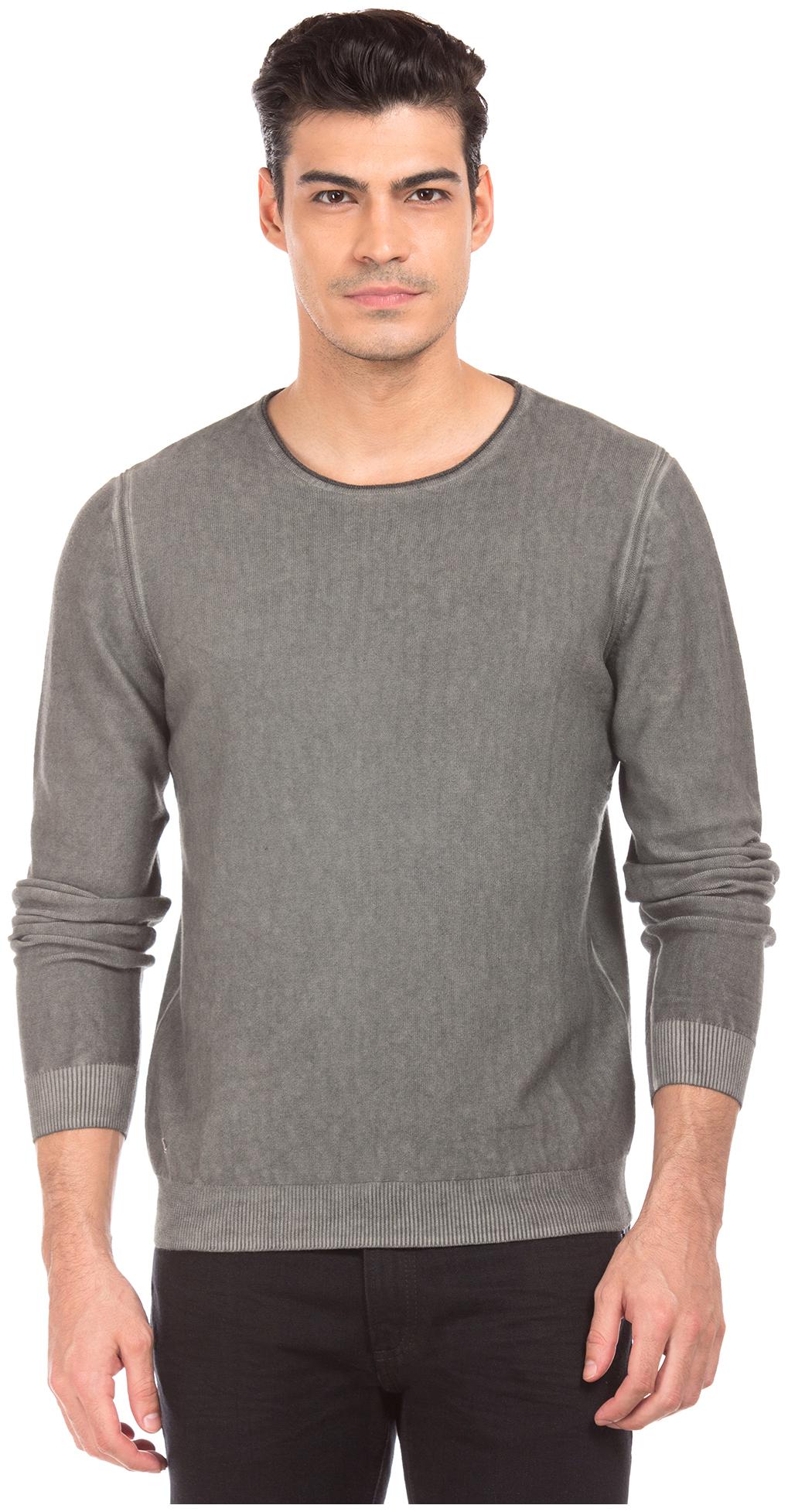 

ED Hardy Men Grey Round neck Pullover