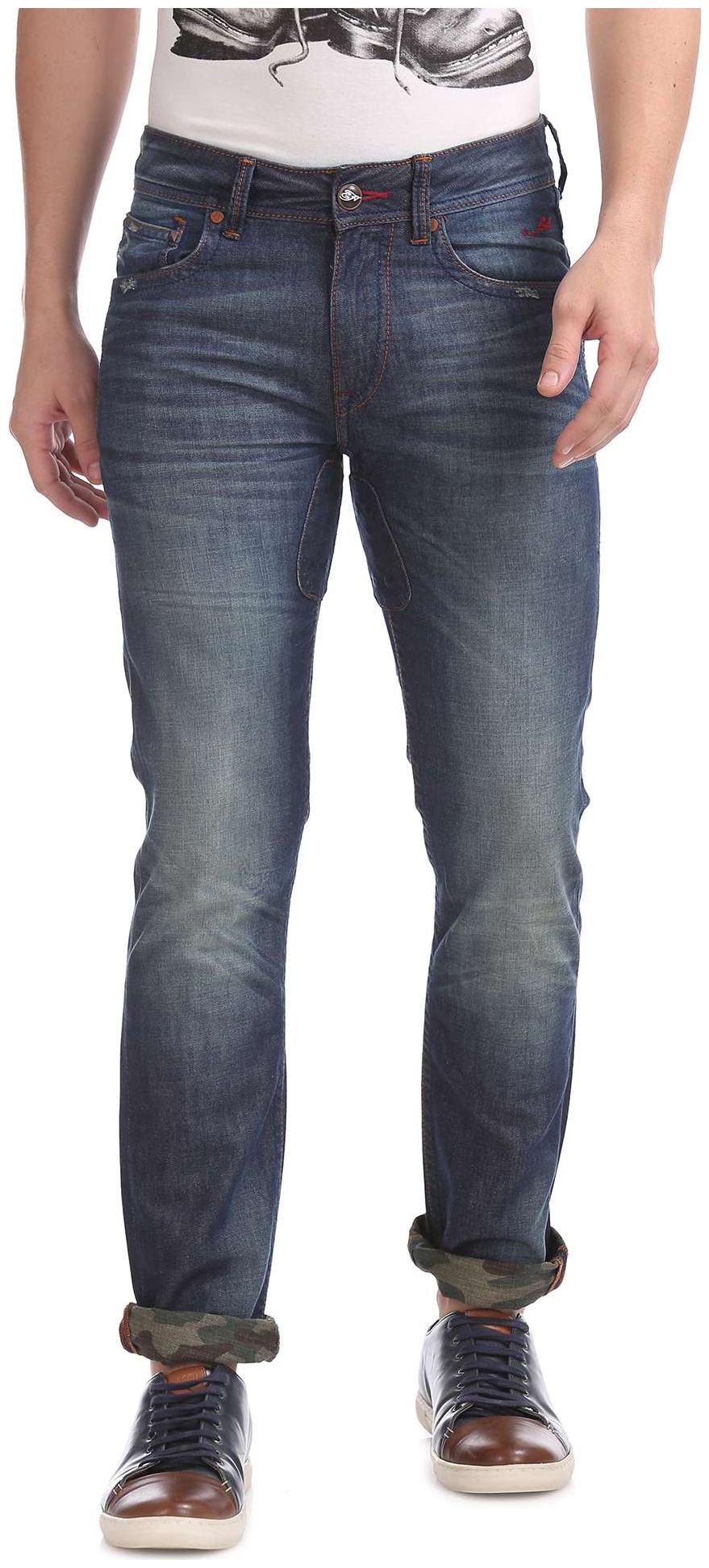 

ED Hardy Men Blue Slim Fit Jeans