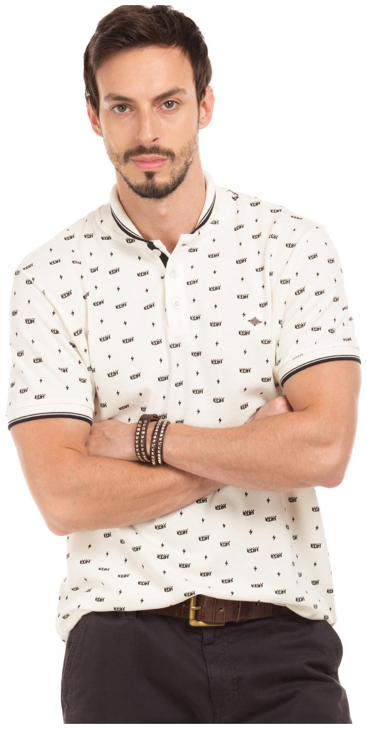 

ED Hardy Men White Regular fit Cotton Polo collar T-Shirt - Pack Of 1