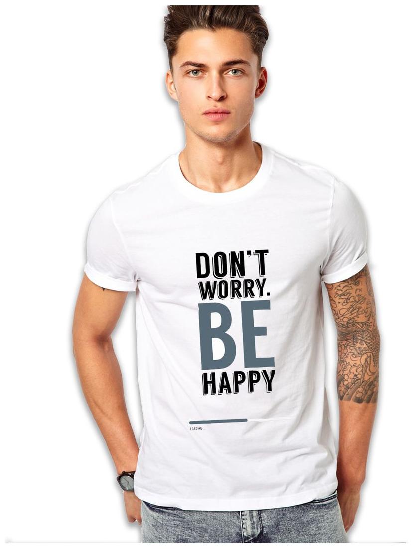 

edgemeter Men White Regular fit Cotton Round neck T-Shirt - Pack Of 1