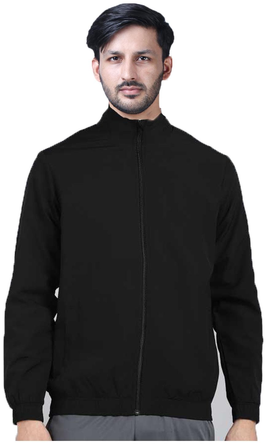 

EditLook Men Black Solid Sports jacket