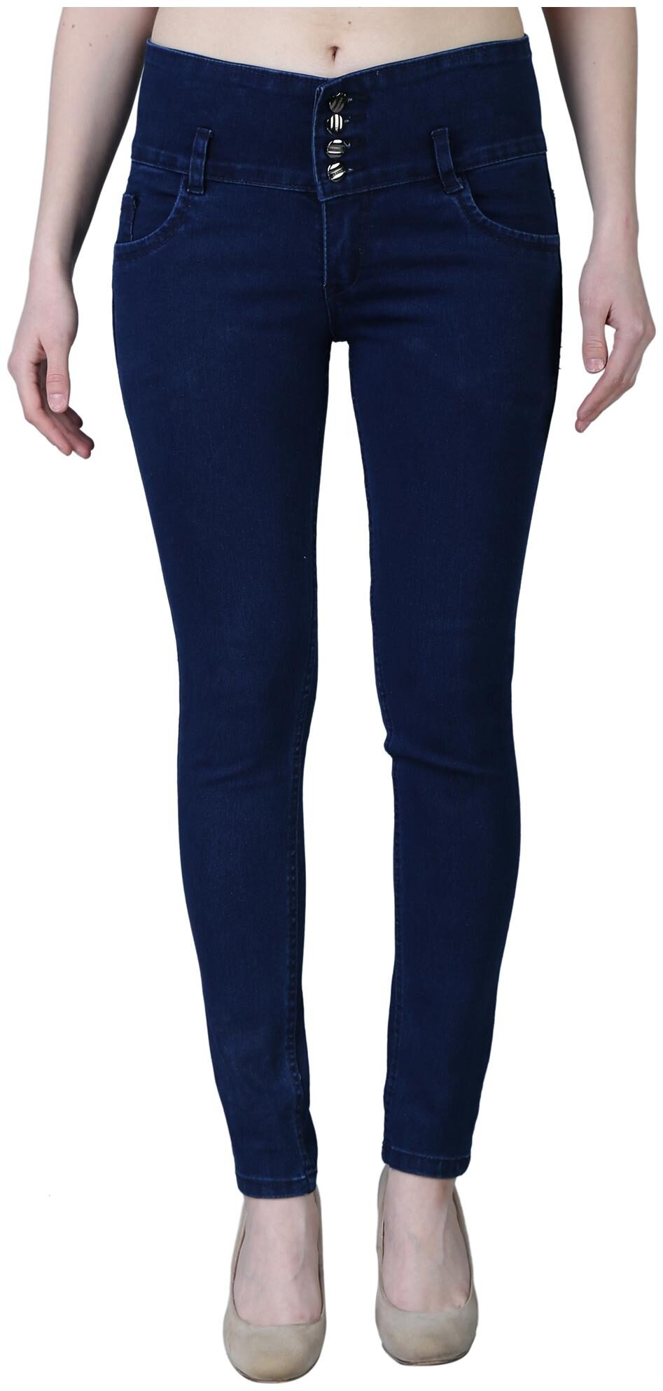

EditLook Women Blue Skinny fit Jeans