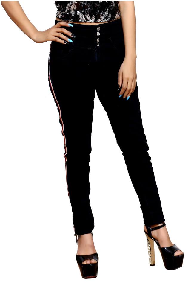 Elendra jeans Women Black Slim fit Jeans