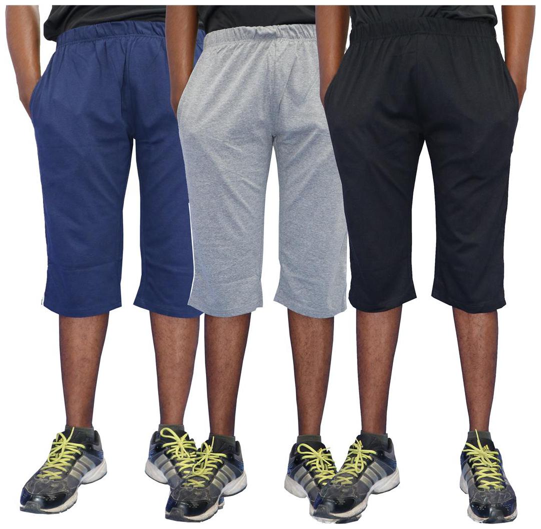 

ELK Men Black Regular Fit Regular Shorts
