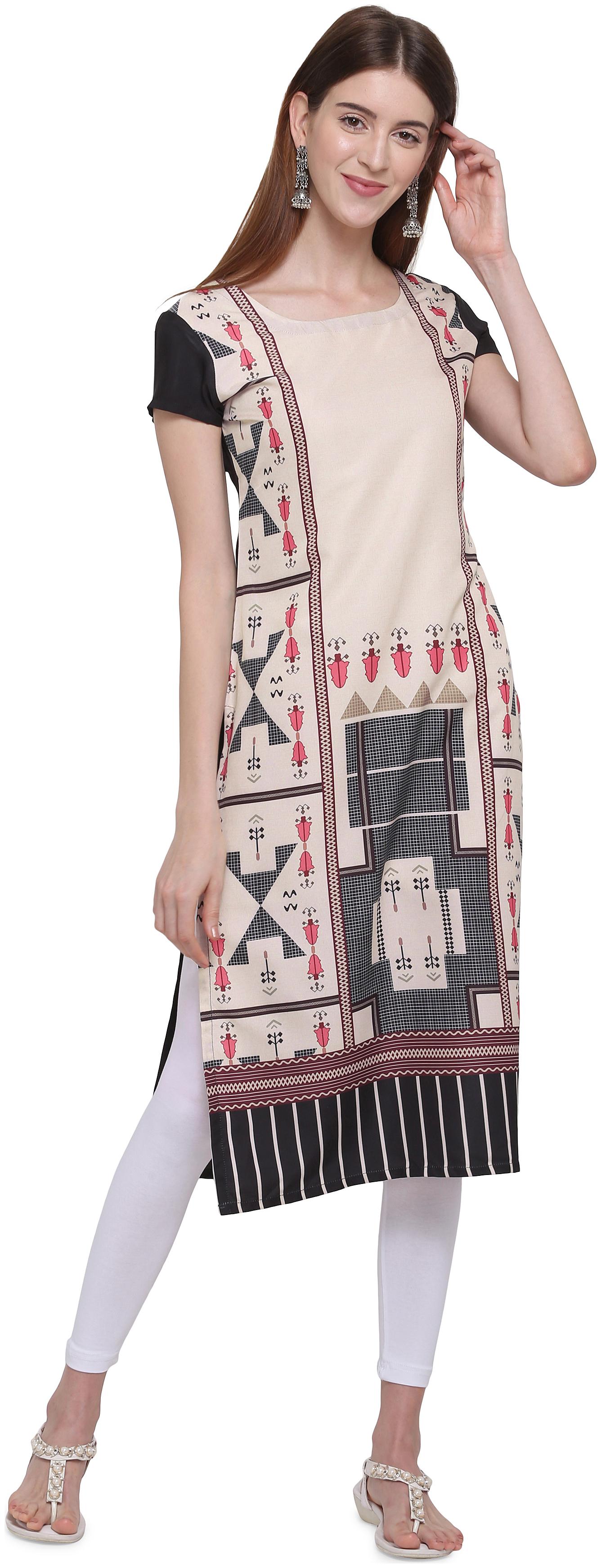 

Elora Women Multi Printed Straight Kurti