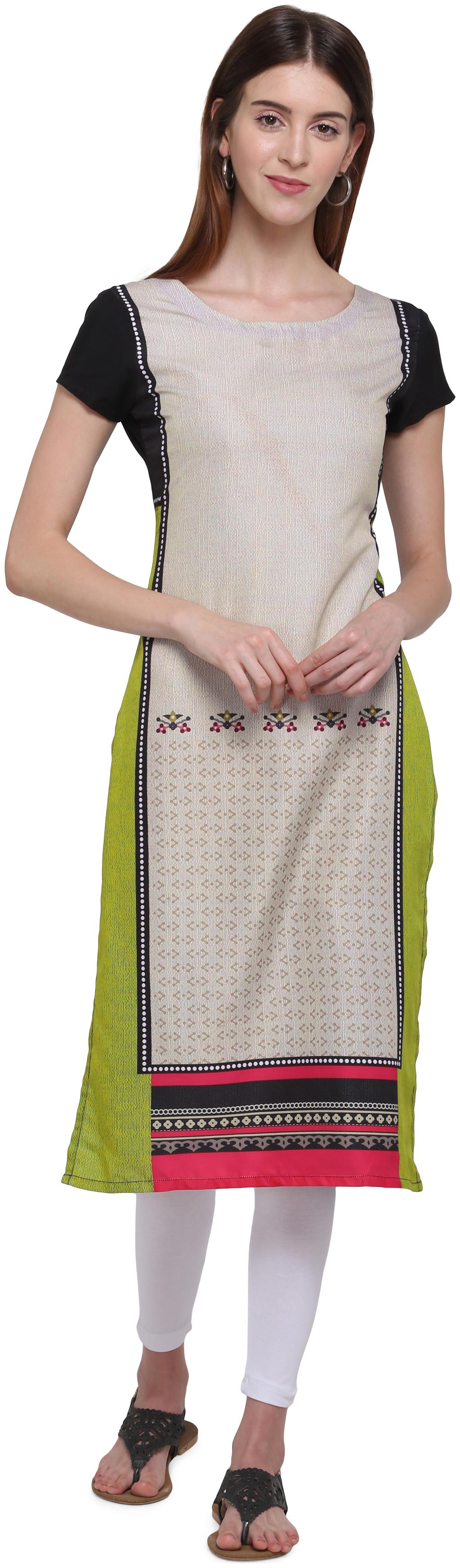 

Elora Women Multi Printed Straight Kurti