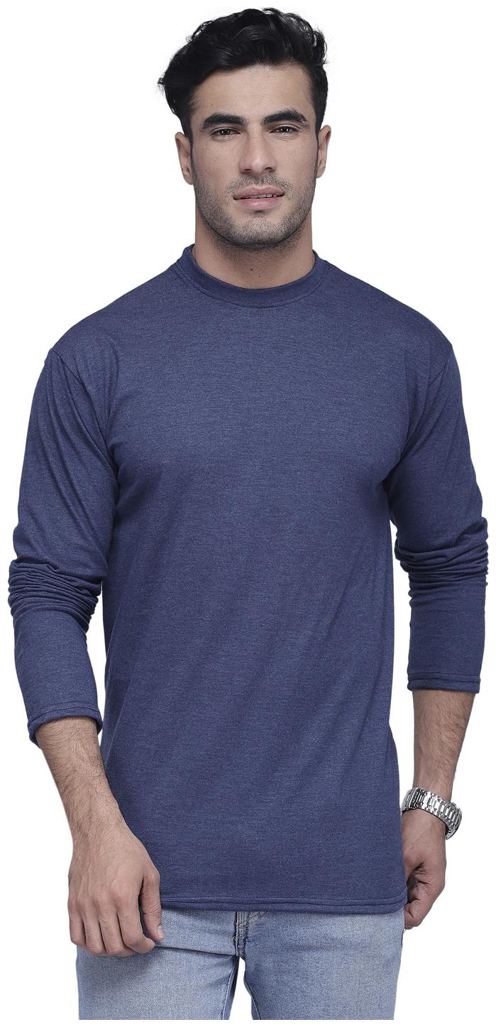 

Enchanted Drapes Men Blue Regular fit Cotton Round neck T-Shirt - Pack Of 1