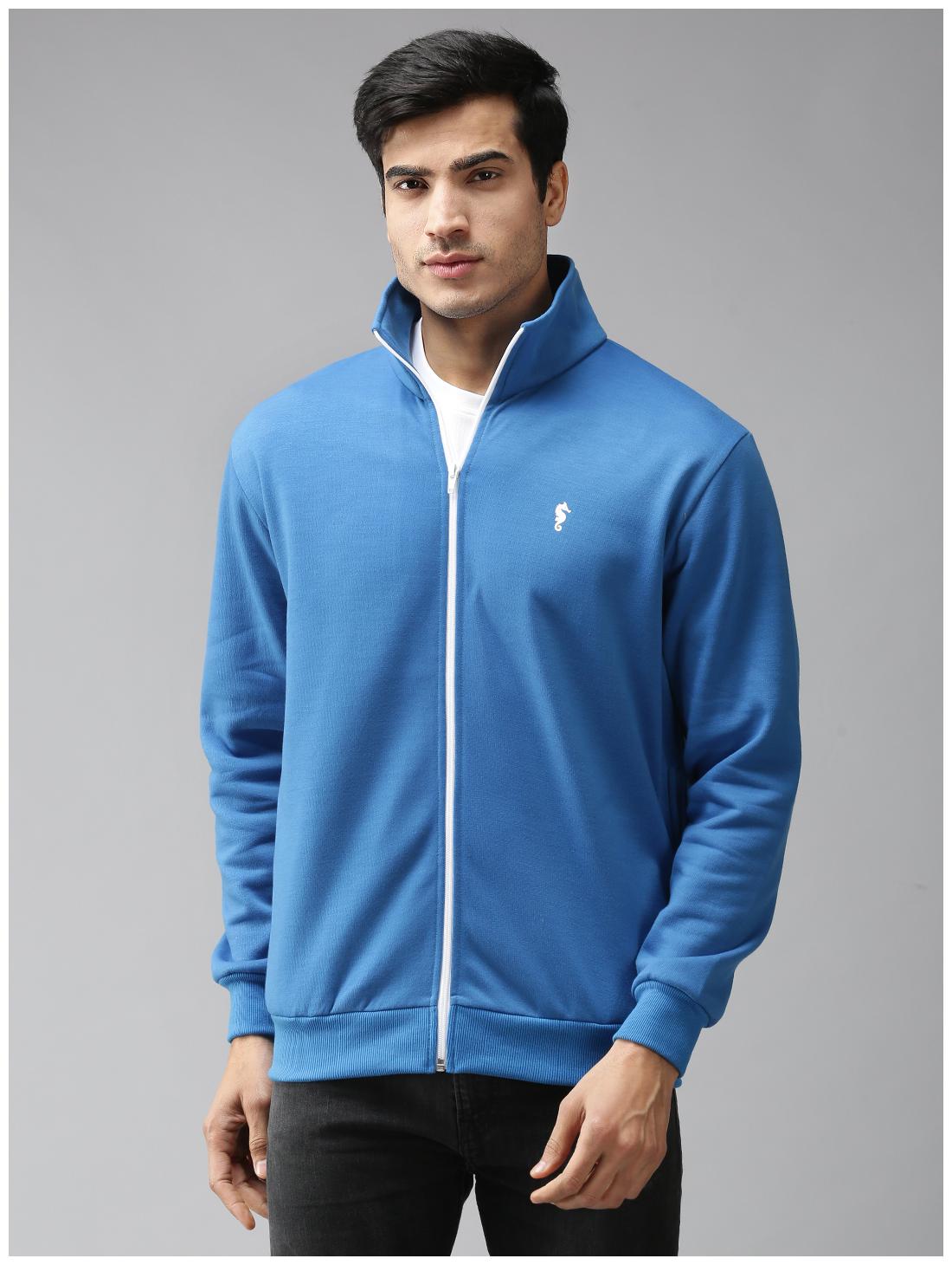 

EPPE Men Blue High neck Sweatshirt