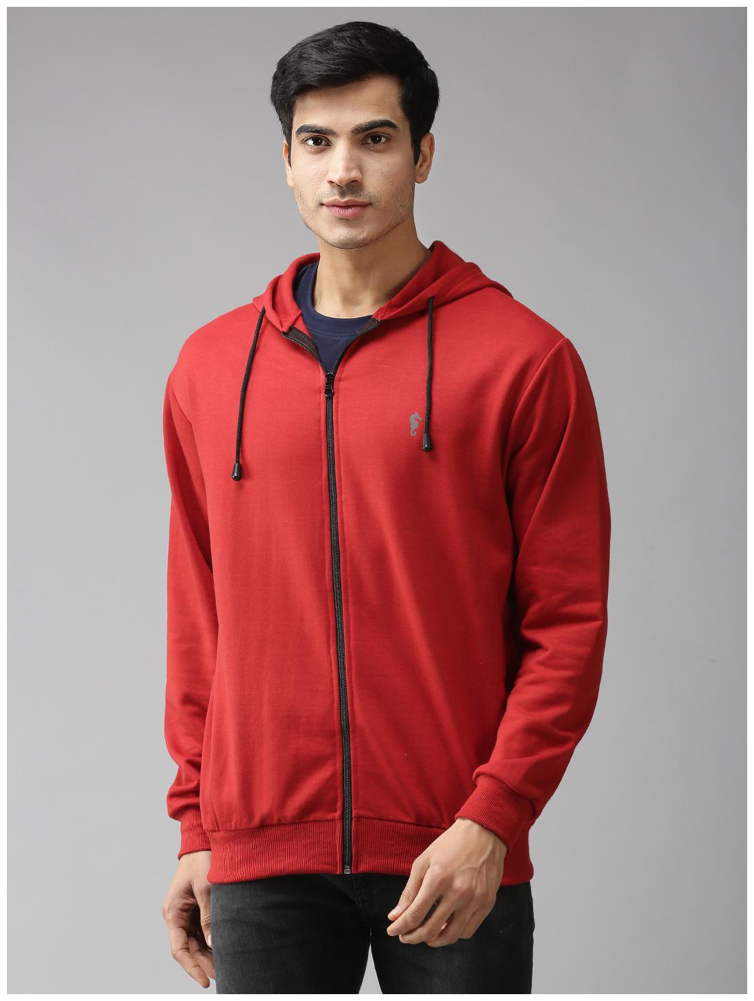 

EPPE Men Red Hooded Hoodie