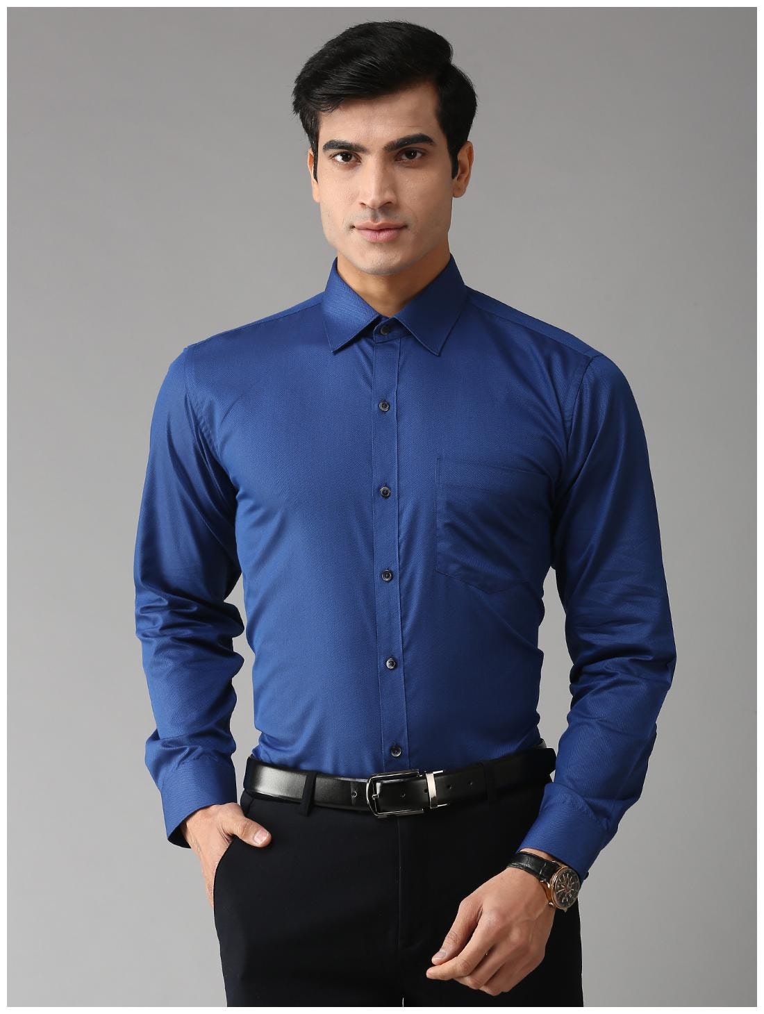 

EPPE Men Slim fit Formal Shirt - Blue