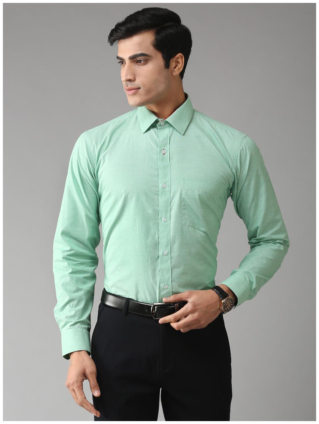 

EPPE Men Slim fit Formal Shirt - Green