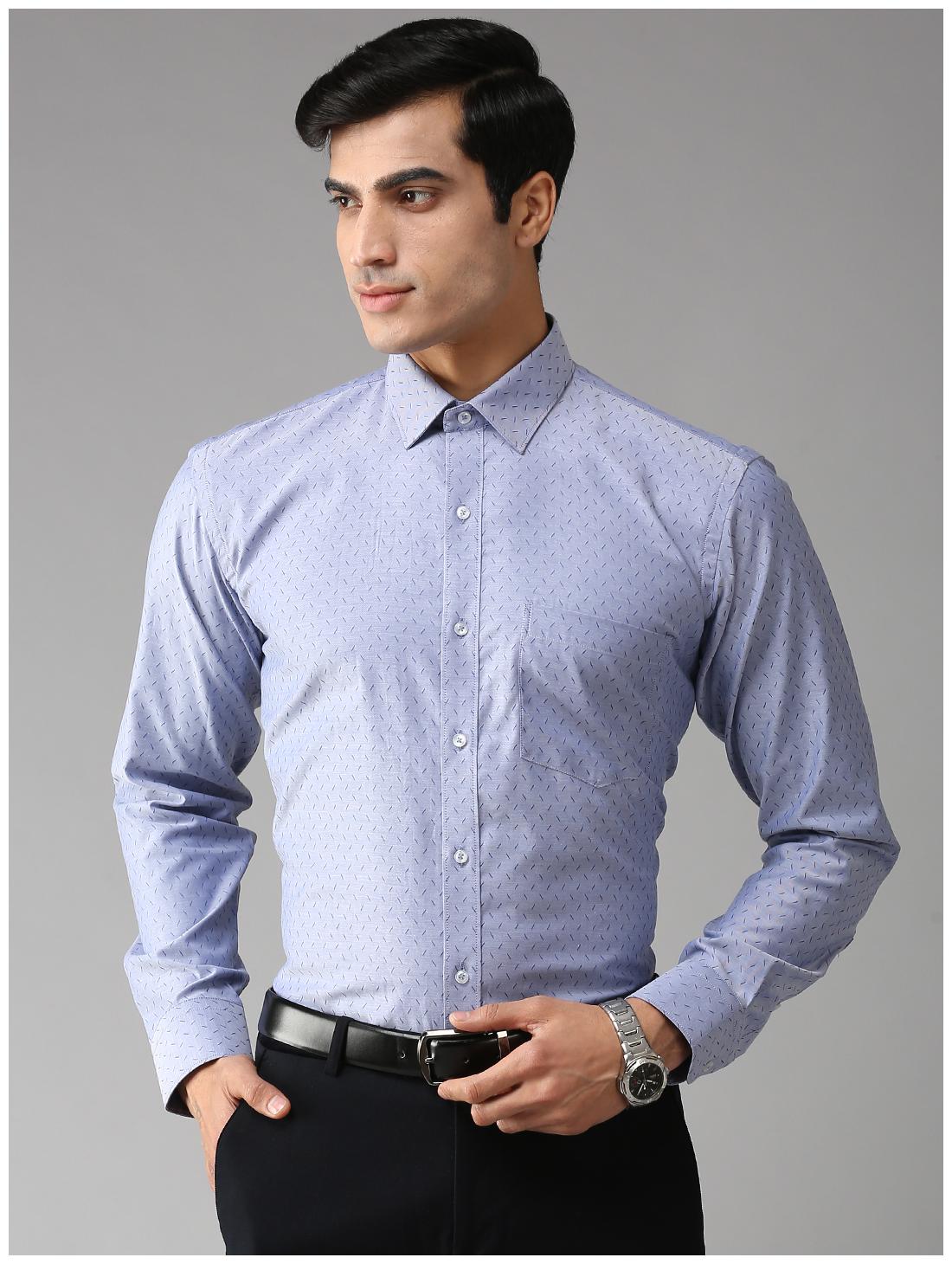 

EPPE Men Slim fit Formal Shirt - Blue