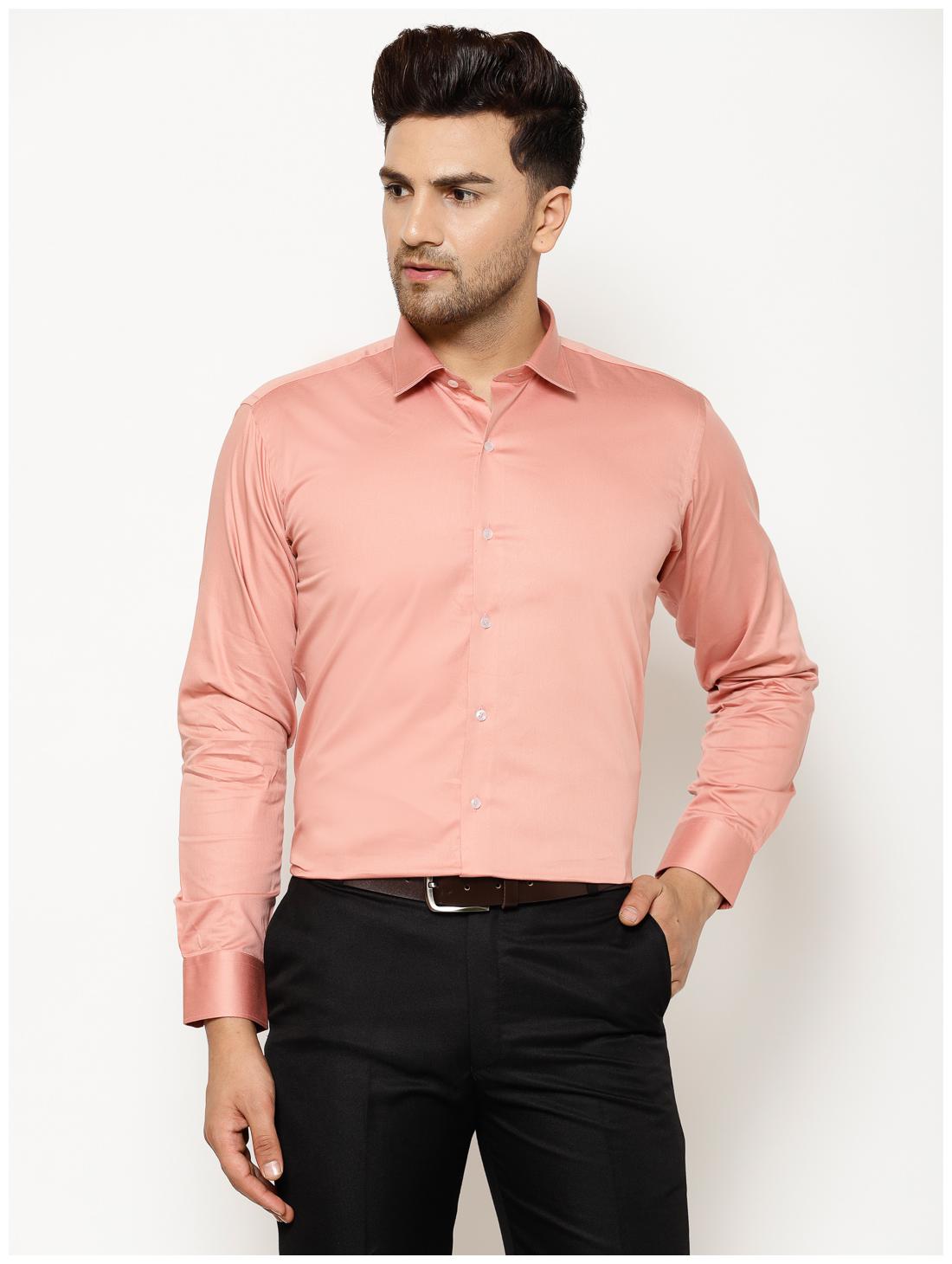 

EPPE Men Slim fit Formal Shirt - Peach