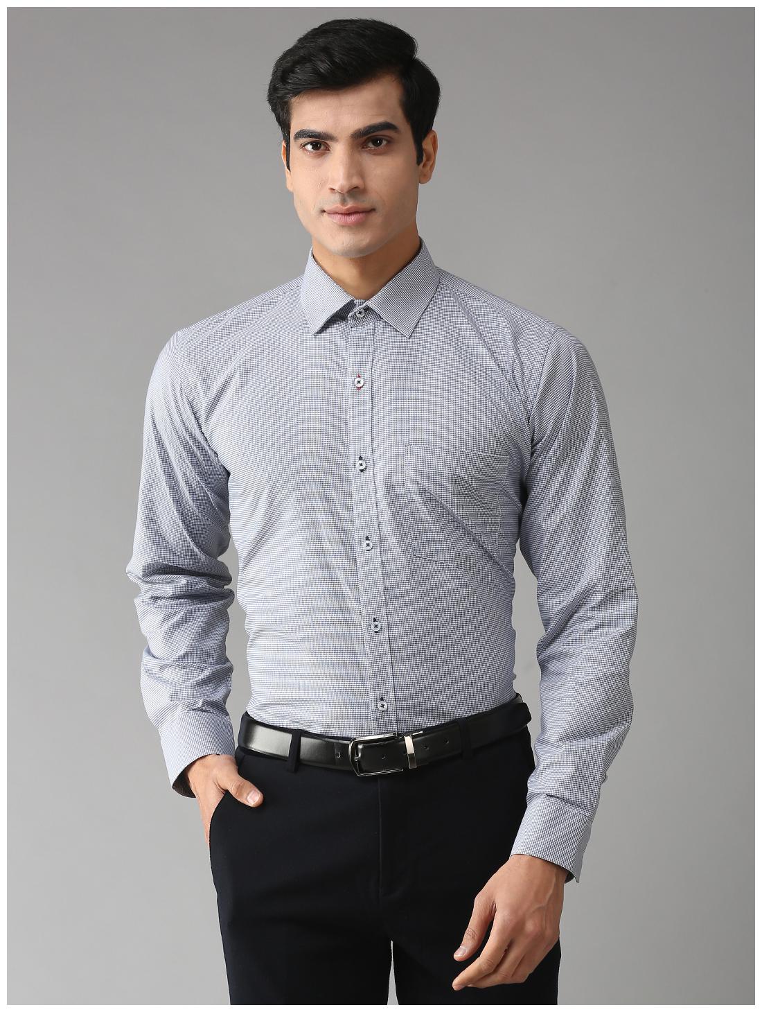 

EPPE Men Slim fit Formal Shirt - Blue