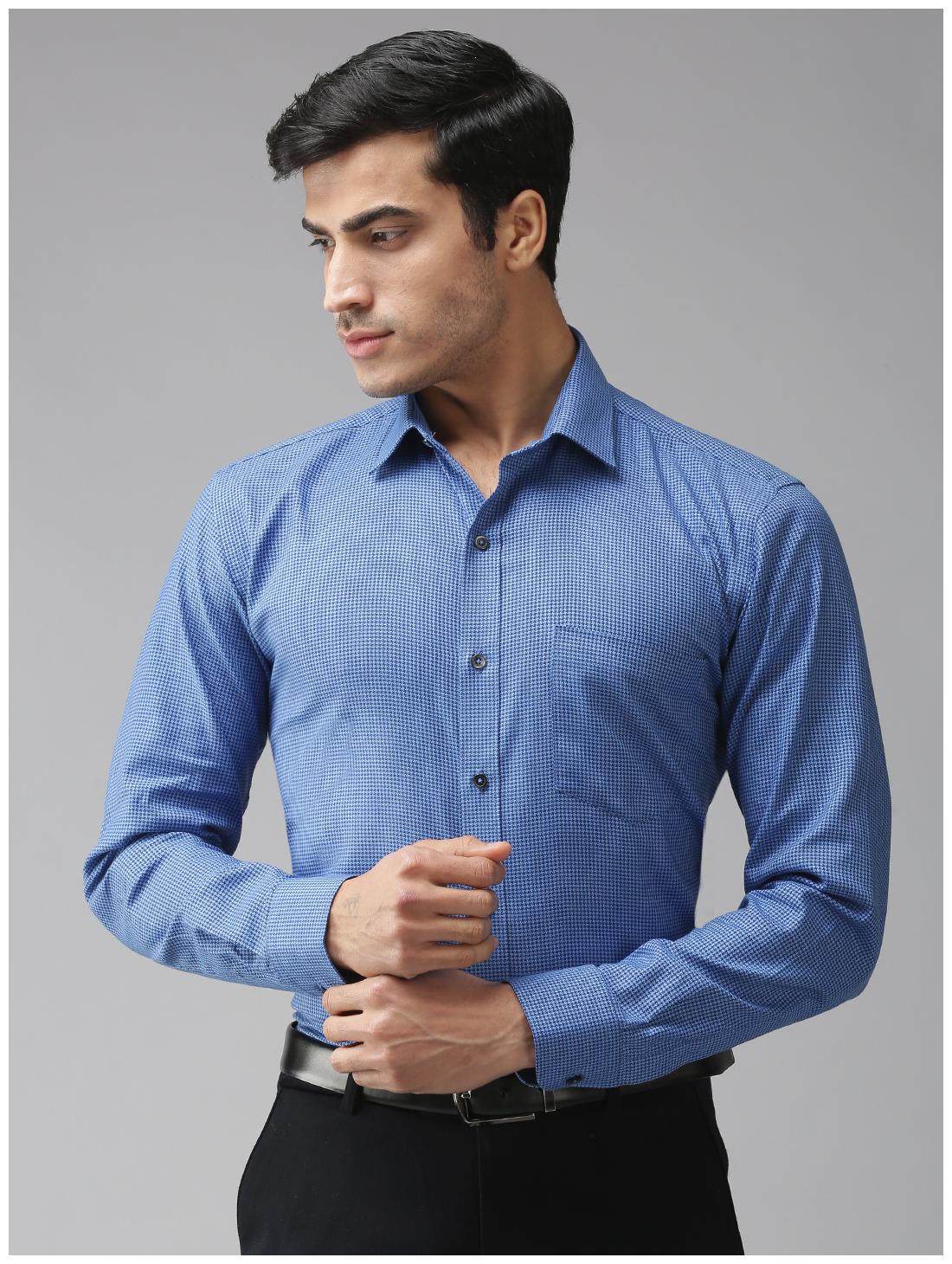

EPPE Men Slim fit Formal Shirt - Blue