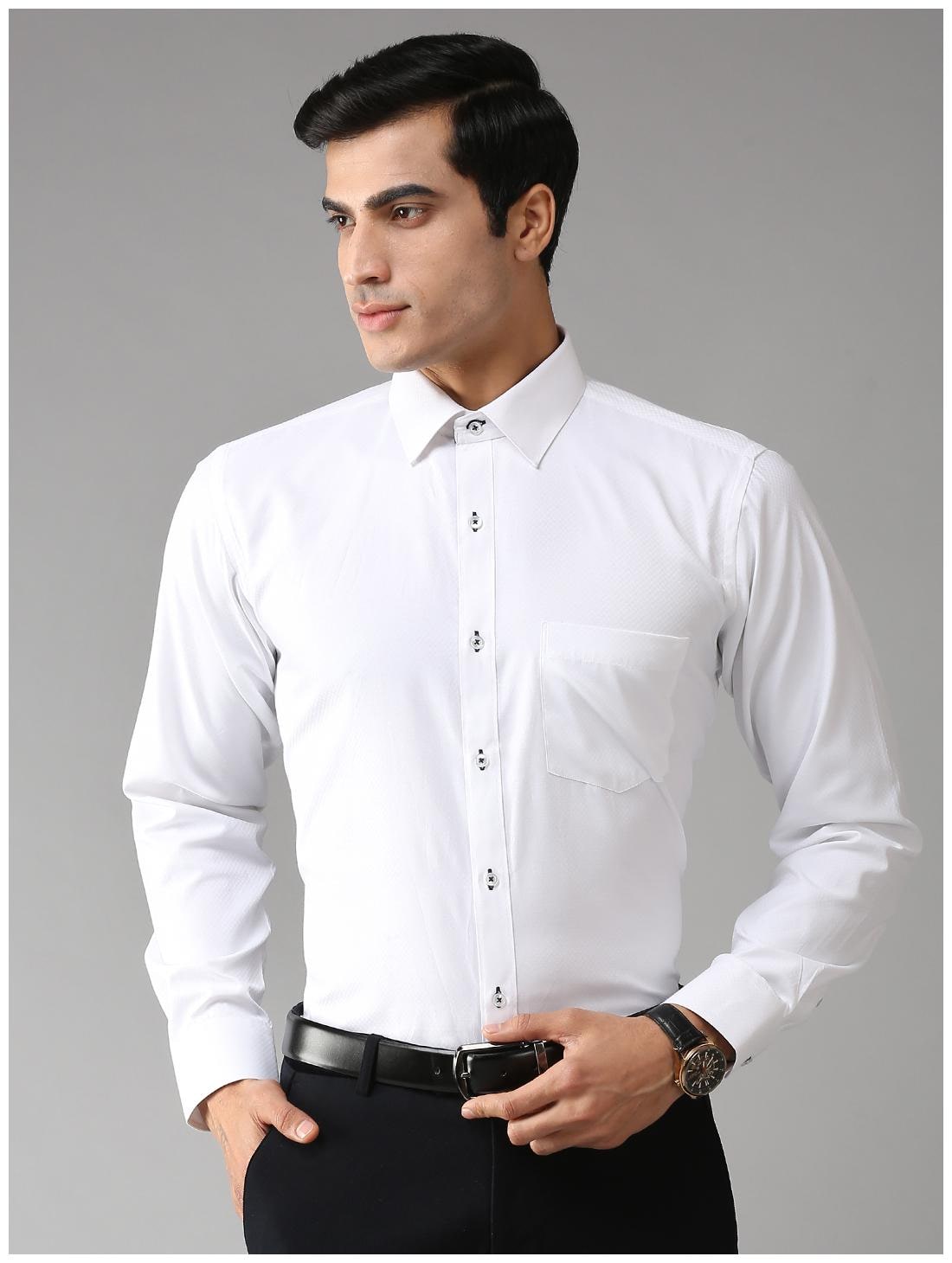 

EPPE Men Slim fit Formal Shirt - White