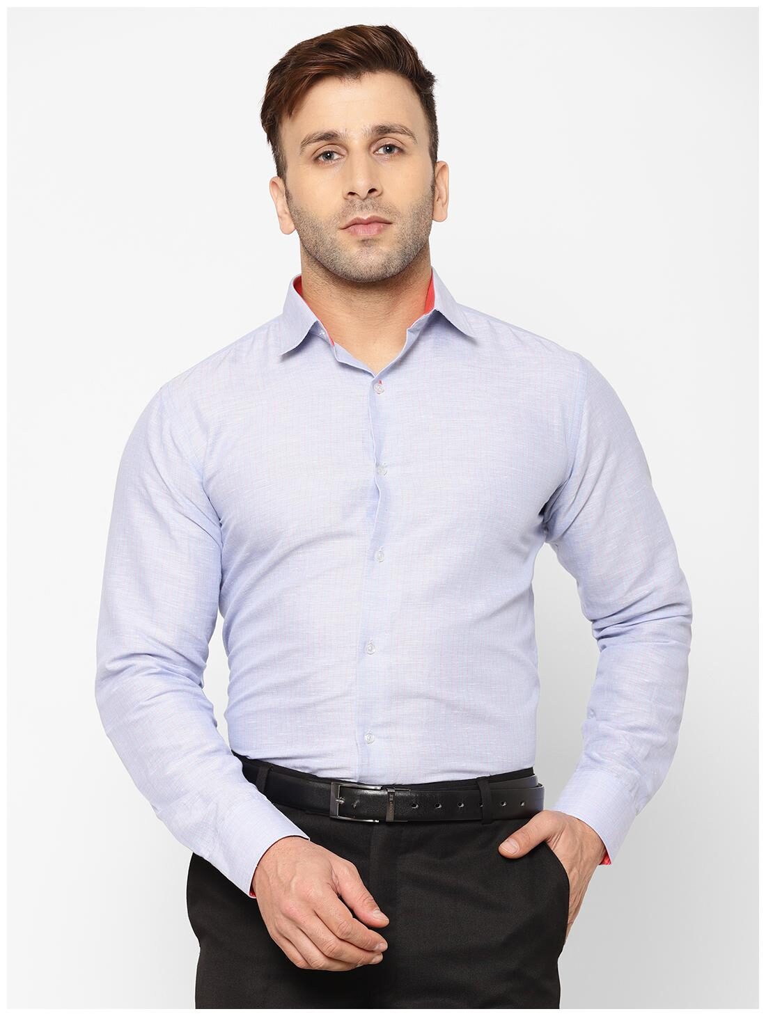 

EPPE Men Slim fit Formal Shirt - Blue