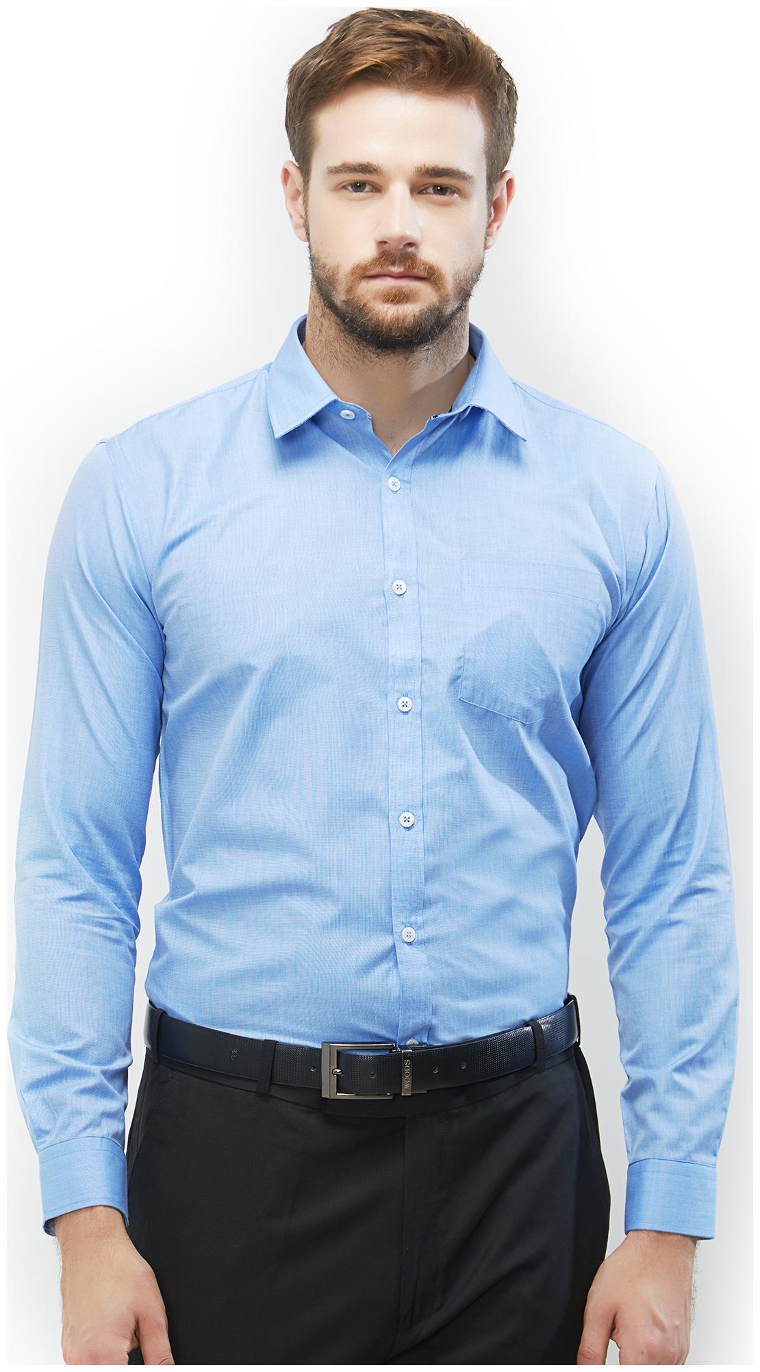 

Equinox Men Regular fit Formal Shirt - Blue