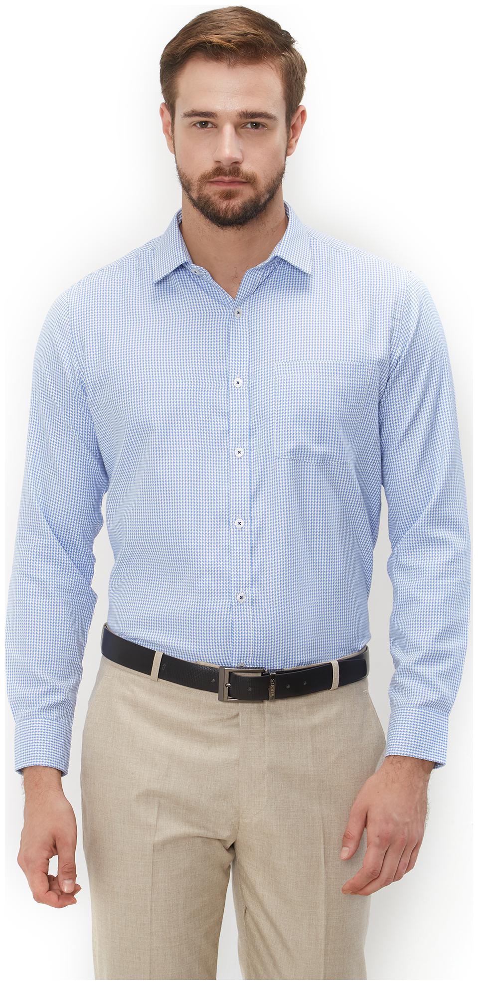 

Equinox Men Regular fit Formal Shirt - Blue