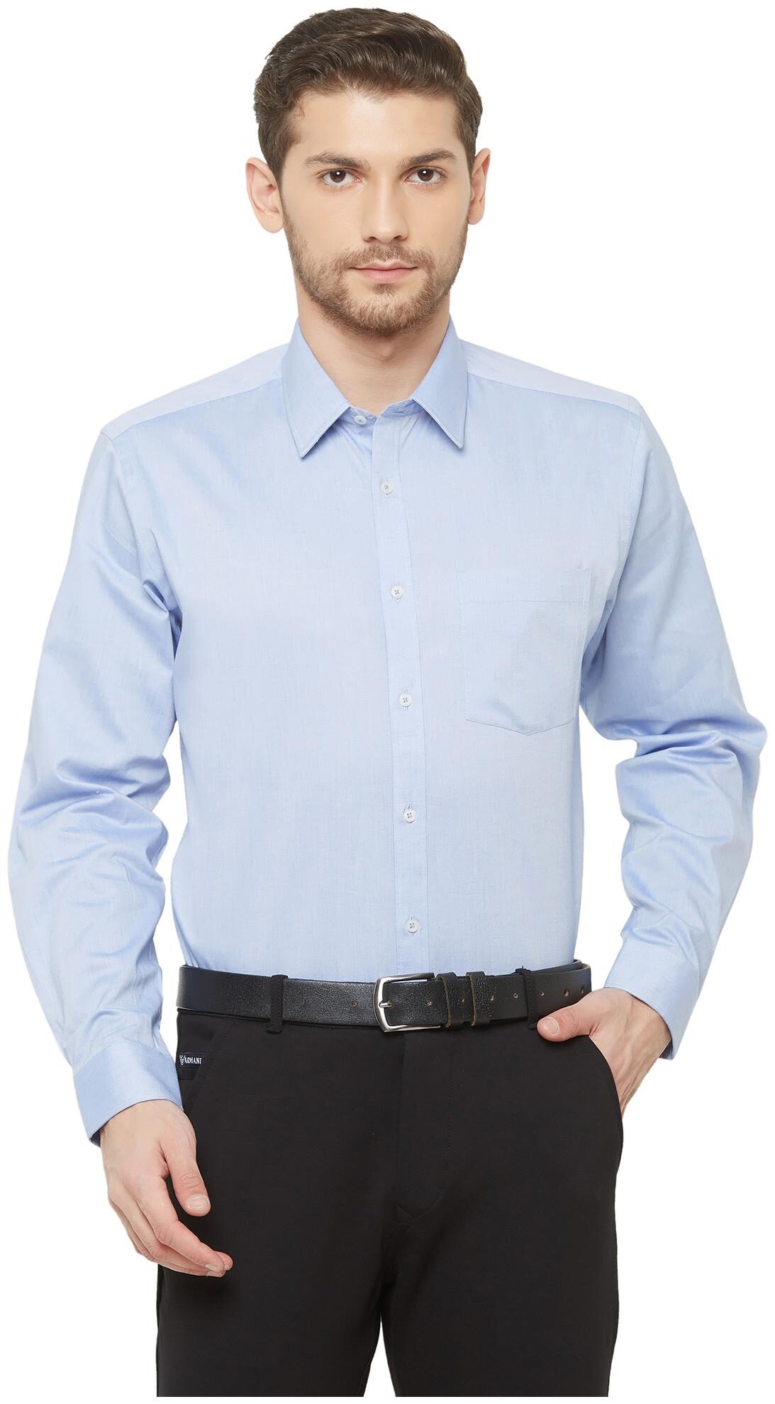 

Equinox Men Regular fit Formal Shirt - Blue