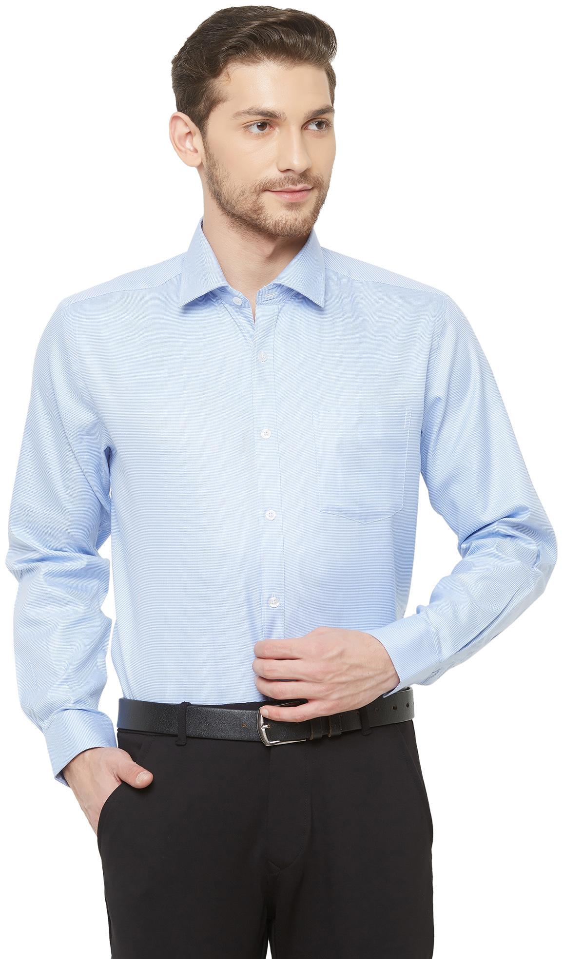 

Equinox Men Regular fit Formal Shirt - Blue